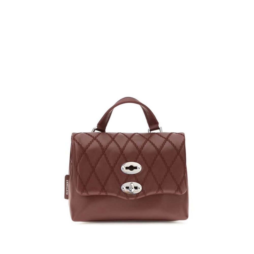 Zanellato Women Mini Postina Tramè Leather Top Handle Bag